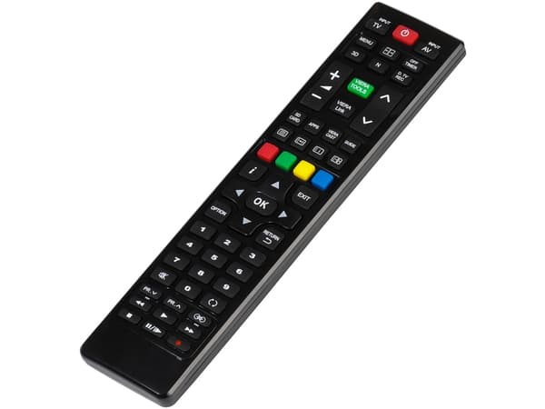 Vivanco RR 270, TV, IR Kabelfri, Trykknapper, Sort Sort