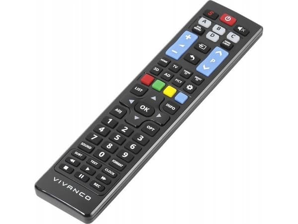 Vivanco RR 260, TV, IR Langaton, Painikkeiden painaminen, Musta