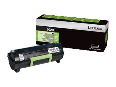 Lexmark 602H - Lång livslängd - svart - original - tonerkassett Lexmark Corporate - för Lexmark MX310, MX410, MX510, MX511, MX611