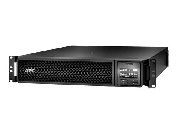 APC SRT1000XLI, Taajuuden kaksoismuunnos (verkossa), 1 kVA, 1000 W, Sini, 220 V, 240 V musta