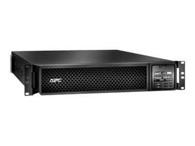APC Smart-UPS SRT 1500VA RM - UPS (kan monteres i rack) - AC 230 V - 1500 watt - 1500 VA - Ethernet 10/100, USB, serial - utgangskontakter: 6 - PFC -