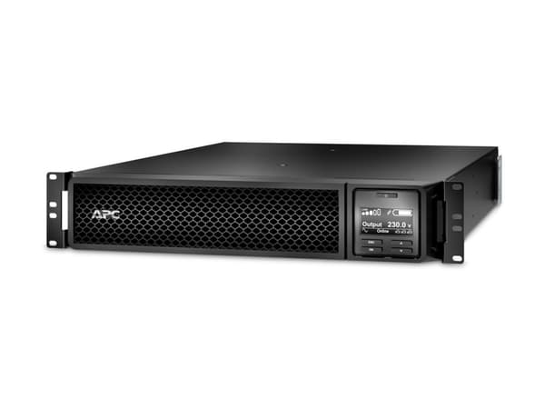 APC SRT1500XLI, Taajuuden kaksoismuunnos (verkossa), 1,5 kVA, 1500 W, Sini, 100 V, 275 V