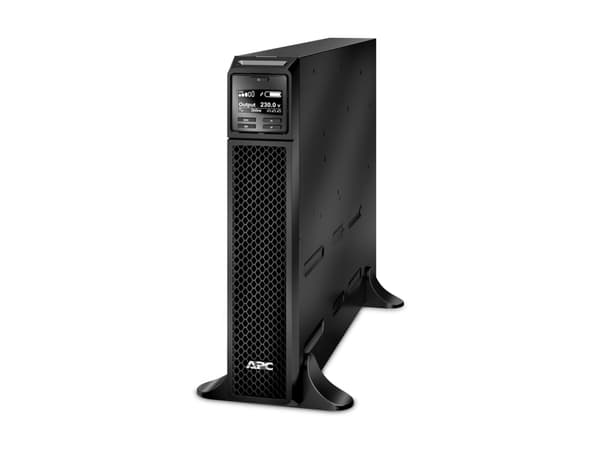 APC SRT1500XLI, Taajuuden kaksoismuunnos (verkossa), 1,5 kVA, 1500 W, Sini, 100 V, 275 V