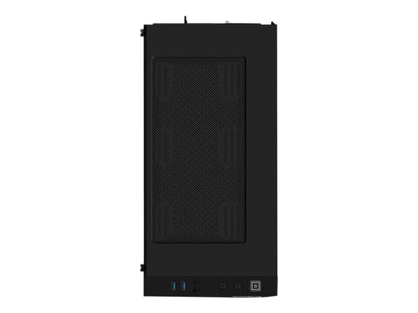 Gigabyte C200 GLASS - Tower - ATX - genomskinlig sidopanel (härdat glas) - ingen strömförsörjning (ATX) - svart - USB/ljud