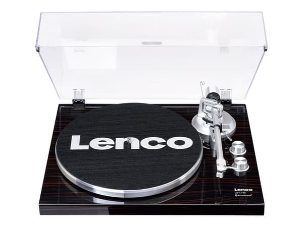 Lenco LBT-188, Hihnakäyttöinen levysoitin, Saksanpähkinä, 33,45 RPM, Rotaatio, Suora äänivarsi, AC