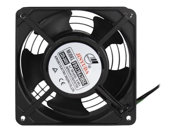 Inter-Tech - Rackvifte - svart, RAL 9005