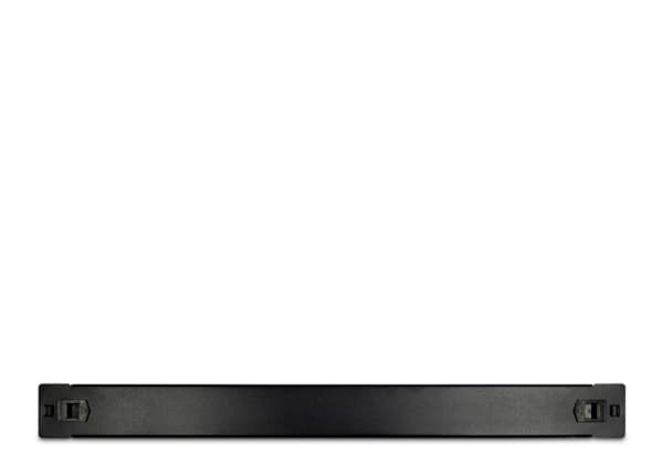 Inter-Tech 19" blanking panel, sort 1U, klippet