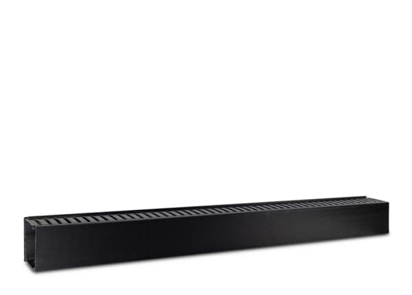 Inter-Tech - Styrekanal for rackkabel - svart, RAL 9005 - 19" (en pakke 2)