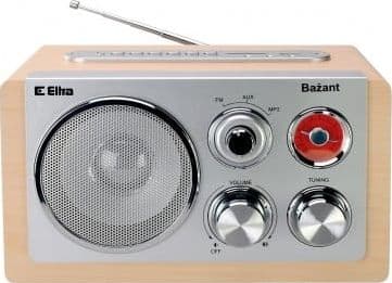 ELTRA Radio BAZANT USB jasny BUK
