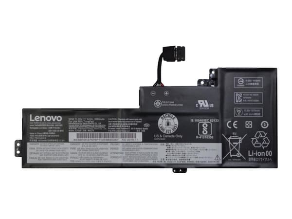 Lenovo - Akun akku - Litiumion - 3-soluinen - 2080 mAh - 24 Wh - FRU - ThinkPad A475; A485; T25; T470; T480 - ThinkPad A475; A485; T25; T470; T480