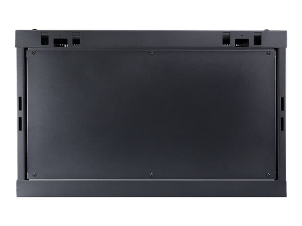 Inter-Tech SMA-6406 - Skåp - väggmontering - svart, RAL 9005 - 6U - 19"