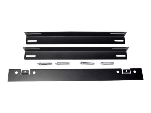 Inter-Tech SMA-6612 - Skåp - väggmontering - svart, RAL 9005 - 12U - 19"