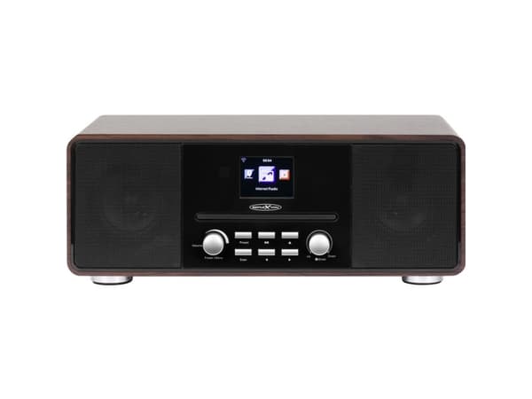 Reflexion HRA19INT/WD Internet Tischradio DAB+, UKW, AUX, Bluetooth®, CD Holz (HRA19INT/WD)