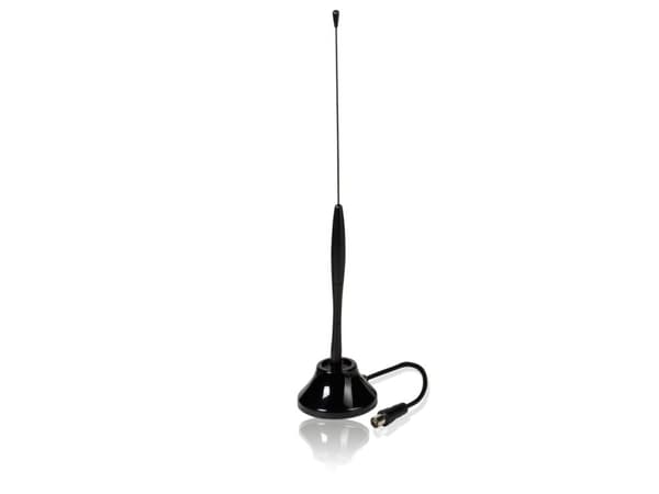 Vivanco TVA 2020, Innendørs, Sort, 1,2 m, DVB-T,DVB-T2, DAB,DAB+,FM, 5000 m
