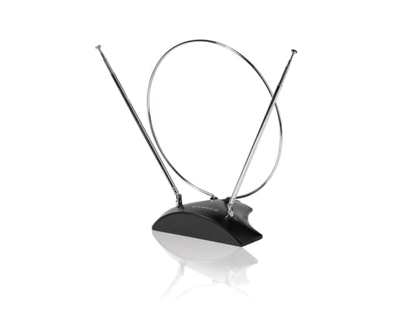 Vivanco TVA 3020, Innendørs, Sort, 1,2 m, DVB-T, DVB-T2, DAB, DAB+, FM, 5000 m