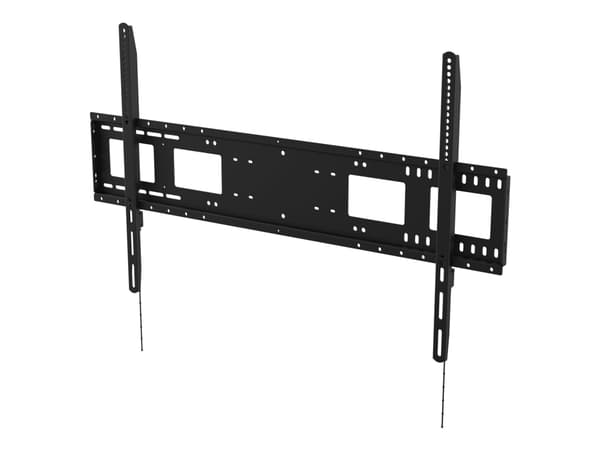 Vision VFM-W10X6 - Heavy Duty - brakett - for medieavspiller / LCD-display - kaldvalset stål - svart - skjermstørrelse: 55"-90" - veggmonterbar Sort