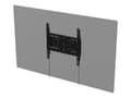 Miniatyrbild 2 av 5: Vision VFM-W4X4 - Heavy Duty - konsol - för mediaspelare/LCD-skärm - kallvalsat stål - svart - skärmstorlek: 37"-70" - väggmonterbar