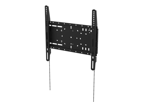 Vision VFM-W4X4 - Heavy Duty - konsol - för mediaspelare/LCD-skärm - kallvalsat stål - svart - skärmstorlek: 37"-70" - väggmonterbar