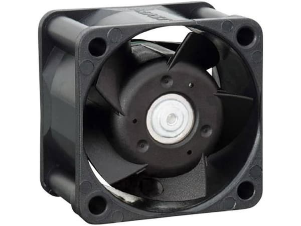 EBM Pope 414 JHH aksialvifte 24 V 24 mü/h (L x B x H) 40 x 40 x 25 mm (9291906001) Sort