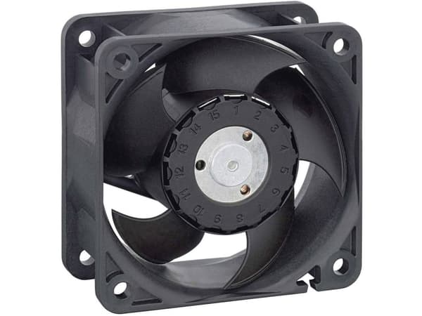 EBM Papst 622 L Aksial ventilator 12 V/DC 21 m³/h (L x B x H) 25 x 60 x 60 mm