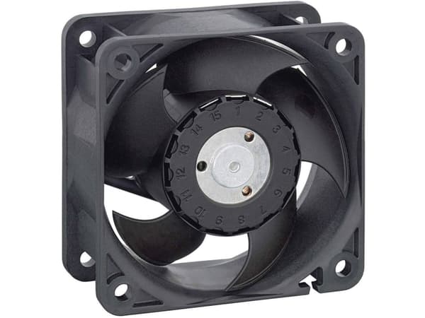 EBM Papst 624 L Aksial ventilator 24 V/DC 21 m³/h (L x B x H) 25 x 60 x 60 mm
