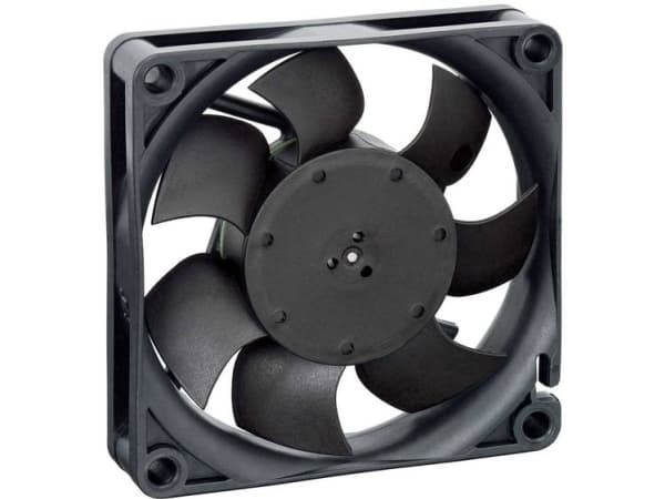 EBM Pope 712F/2L-005 aksialvifte 12 V 26 mü/h (L x B x H) 15 x 70 x 70 mm (9292504005)