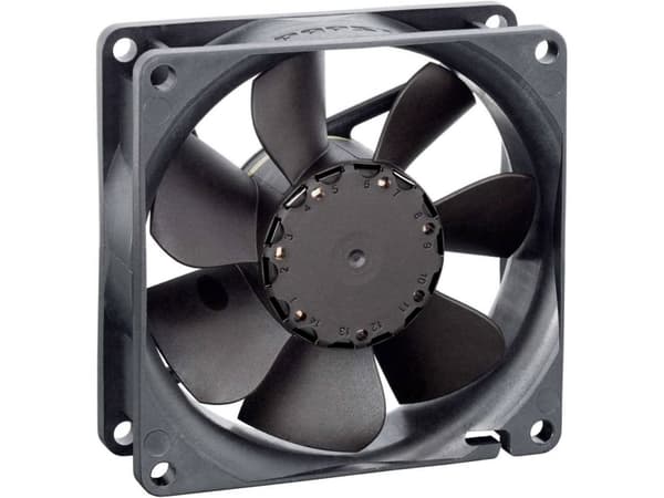 EBM Papst 8414NL Aksial ventilator 24 V/DC 30 m³/h (L x B x H) 25.4 x 80 x 80 mm