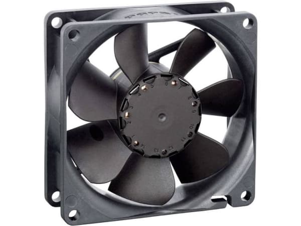 EBM Papst 8414N/2HP Aksial ventilator 24 V/DC 78 m³/h (L x B x H) 80 x 80 x 25.4 mm