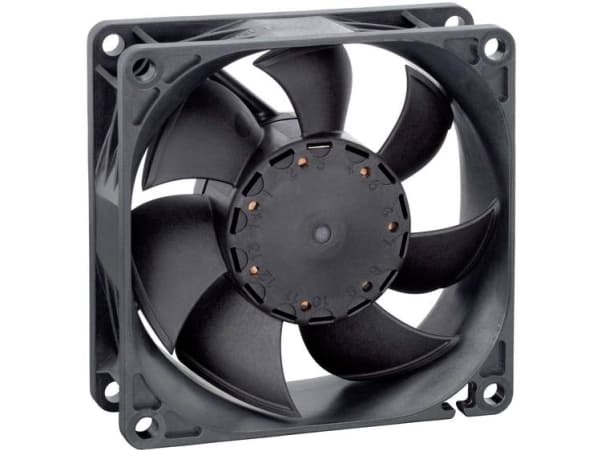 EBM Papst 8452/2 HHP Aksial ventilator 12 V/DC 82 m³/h (L x B x H) 25 x 80 x 80 mm