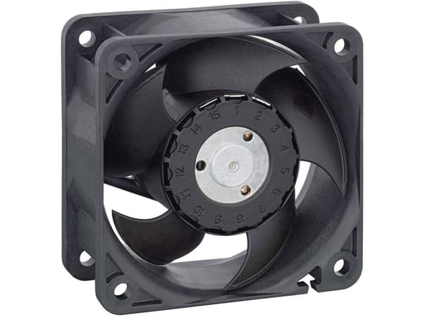 EBM Papst 622/2 H3P Aksial ventilator 12 V/DC 67 m³/h (L x B x H) 25 x 60 x 60 mm