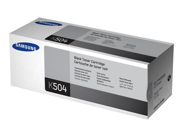 Samsung CLT-K504S - Svart - original - tonerpatron - for CLP-415N, 415NW; CLX-4195FN, 4195FW, 4195N; Xpress C1810W, C1860FW