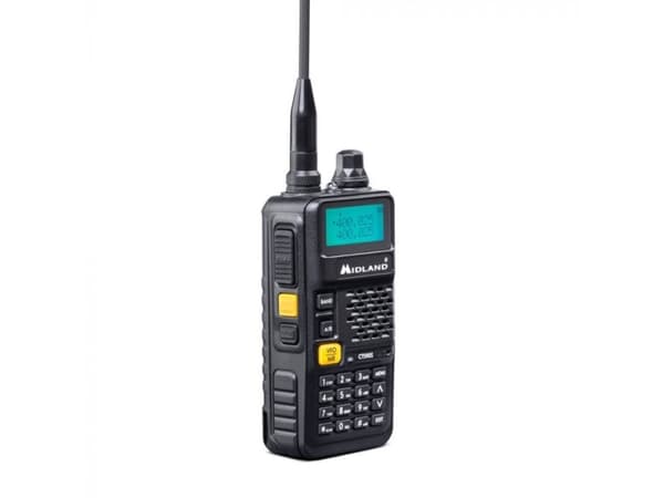 Midland CT590 S, Profesjonell mobilradio (PMR), 128 kanaler, VHF 144 - 146/ UHF 430 - 440, LCD, 2-pin Kenwood, Built-in