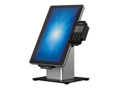 Elo Slim Self-Service - Monteringskomponent (sockel) - svart - golvstående - för Elo 1502L, 2002L, 2202L, 2402L, 2702L; I-Series ESY15i2, ESY15i5, ES