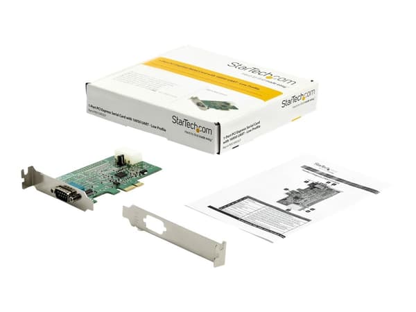 StarTech.com PEX1S953LP, PCIe, Sarja, PCIe 1.1, RS-232, Vihreä, 277385 h