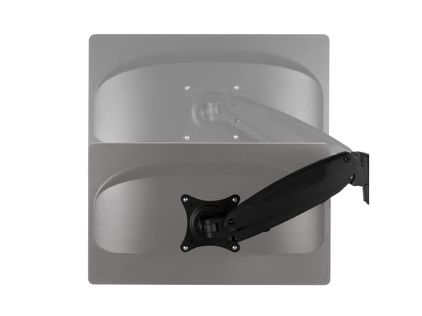 ARCTIC Z2-3D - Monteringssett - justerbar arm - for 2 LCD-skjermer - stål, aluminiumslegering - matt svart - skjermstørrelse: inntil 34" / 29" ultrab