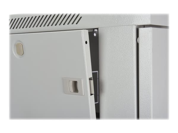 DIGITUS Professional Line DN-19 09-U-EC - Skåp - väggmontering - grå, RAL 7035 - 9U - 19"