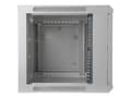 Miniatyrbild 4 av 5: DIGITUS Professional Line DN-19 09-U-EC - Skåp - väggmontering - grå, RAL 7035 - 9U - 19"