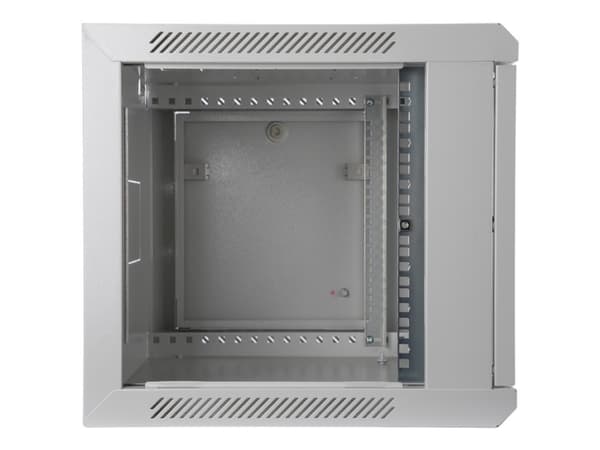 DIGITUS Professional Line DN-19 09-U-EC - Skåp - väggmontering - grå, RAL 7035 - 9U - 19"