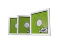 Pikkukuva 2 / 2: Glorious Vinyl Frame Set White - 3x Vinyl Cover Frames For 12 Records, Simple
