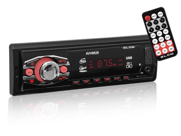 BLOW AVH-8626, Auto, FM, 87,5 - 108 MHz, 25 W, 50 dB, 4 O