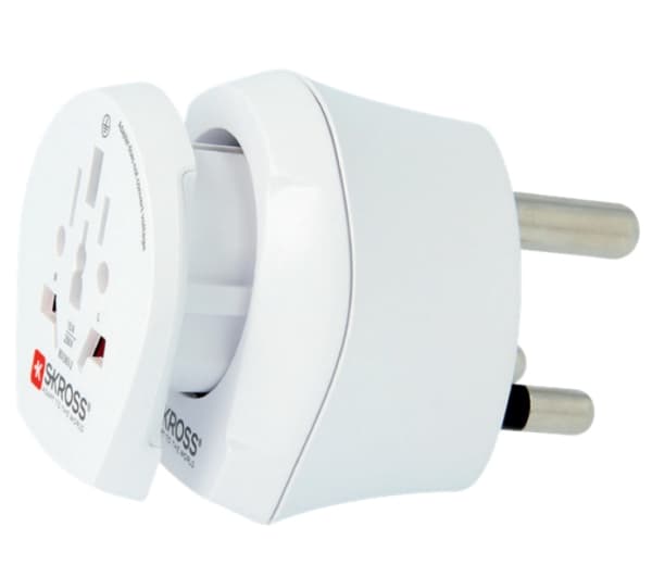 Skross 1.500202-E, Type F, 100-250 V, 16 A, Hvit, 2500 W, 2-3