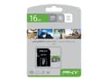 Miniatyrbilde 3 av 5: PNY Elite - Flashminnekort (microSDHC til SD-adapter inkludert) - 16 GB - UHS-I U1 / Class10 - microSDHC UHS-I