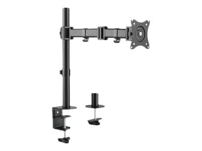 Gearlab - Asennussarja - monitorille - muovi, alumiini, teräs - mattamusta - näytön koko: 13"-27" - työpöytäasennettava
