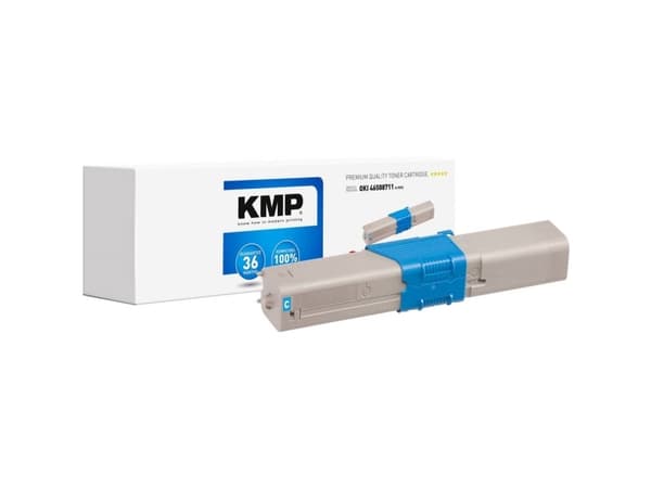 KMP O-T57X, 3000 sider, Cyan, 1 stykker