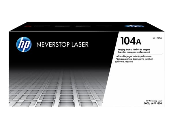 HP 104A - Svart - original - valsenhet - för Neverstop Laser 1000a, 1000n, 1000w, MFP 1200a, MFP 1200n, MFP 1200nw, MFP 1200w
