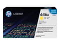 Miniatyrbild 1 av 5: HP 646A gul LaserJet-tonerkassett, original
