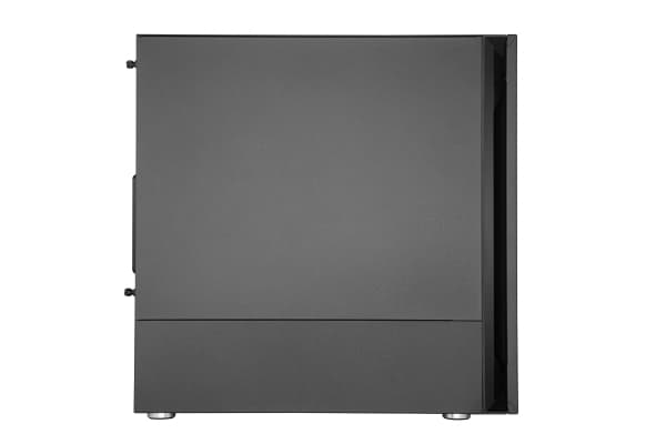 Cooler Master Silencio S400 - Tower - micro ATX - ingen strømforsyning (ATX / PS/2) - svart - USB/lyd