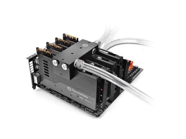 Thermaltake CL-W062-PL00BL-A, Svart, Væske, Polyoksymetylen (POM), 1/4", 58,5 mm, 139,5 mm