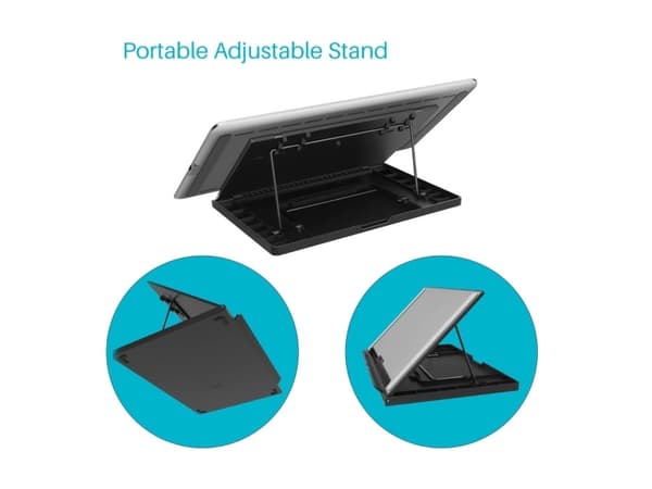 HUION KAMVAS PRO 12, Koblet med ledninger (ikke trådløs), 5080 Ipi, 293,76 x 165,24 mm, USB, 1 cm, 29,5 cm (11.6")