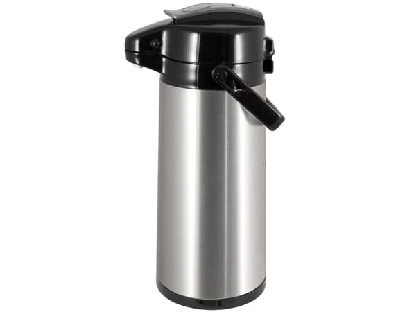 Pump termos med glas insats 1,9l